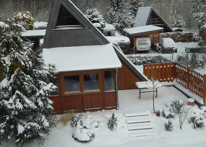 Eifelwaldhaeuschen Grosstyp Mit Wintergarten Und Waschkeller Haustiere Ok * بلانكينهييم